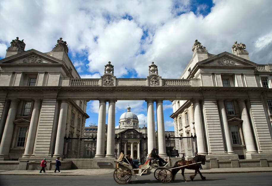 Irish Government Buildings, Dublin City